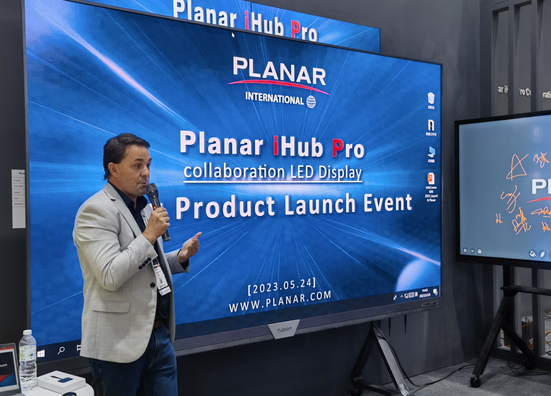 InfoComm Asia | zoty中欧官方Planar全球首发第四代Micro LED智能一体机