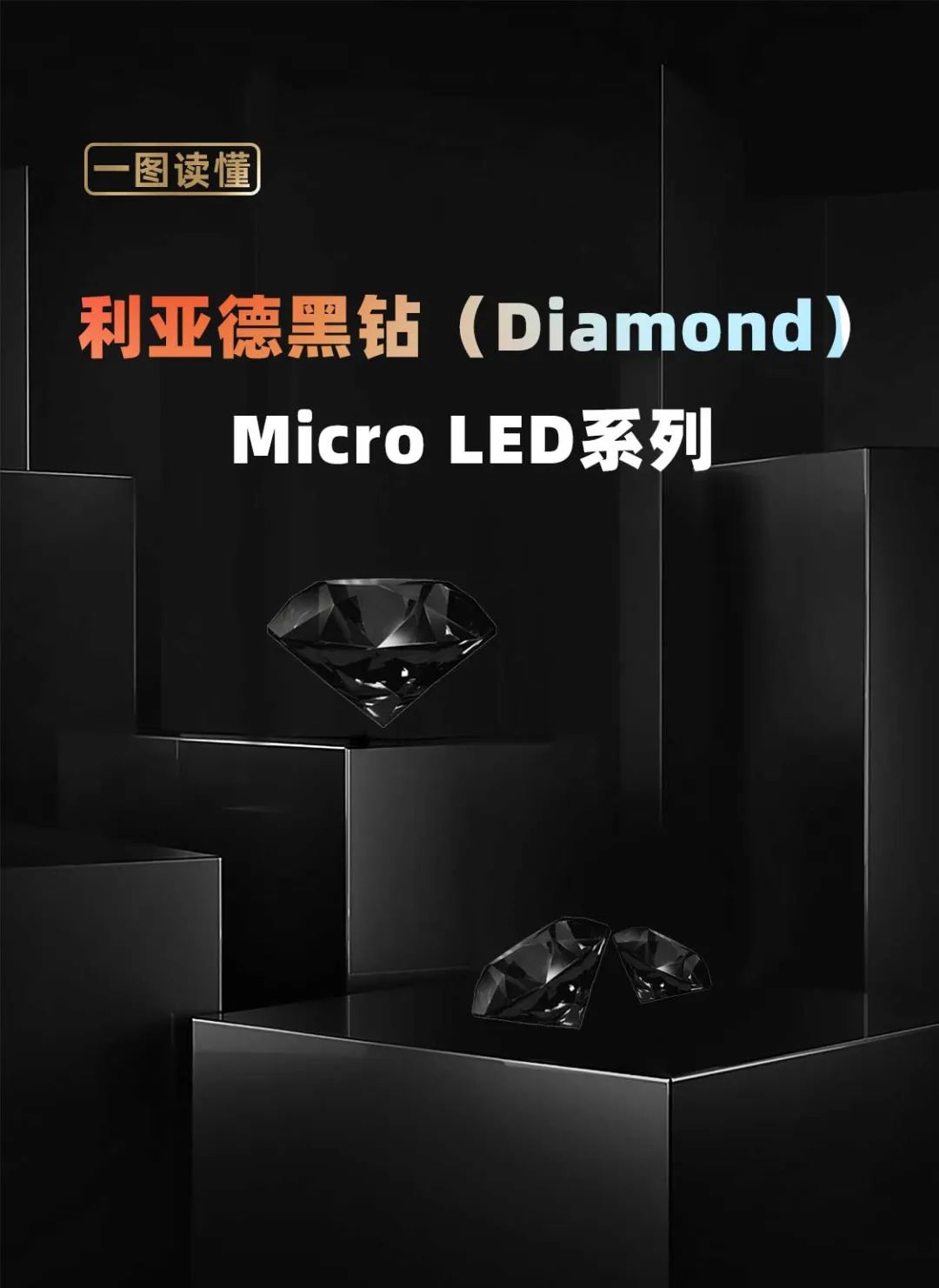 利亚德面向全球发布第二代Micro LED显示技术——利亚德黑钻(Diamond)系列